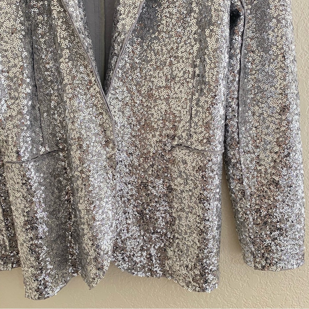 Norma Kamali Sequins Open Jacket - image 8
